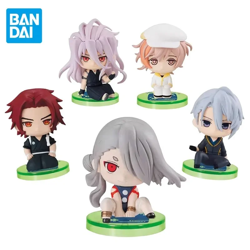 Оригинальная фигурка Bandai TOUKEN RANBU Gashapon, аниме-фигурка Tonbokiri, положение сидя 8, Коллекционная модель, подарок, детские игрушки, домашние украшения
