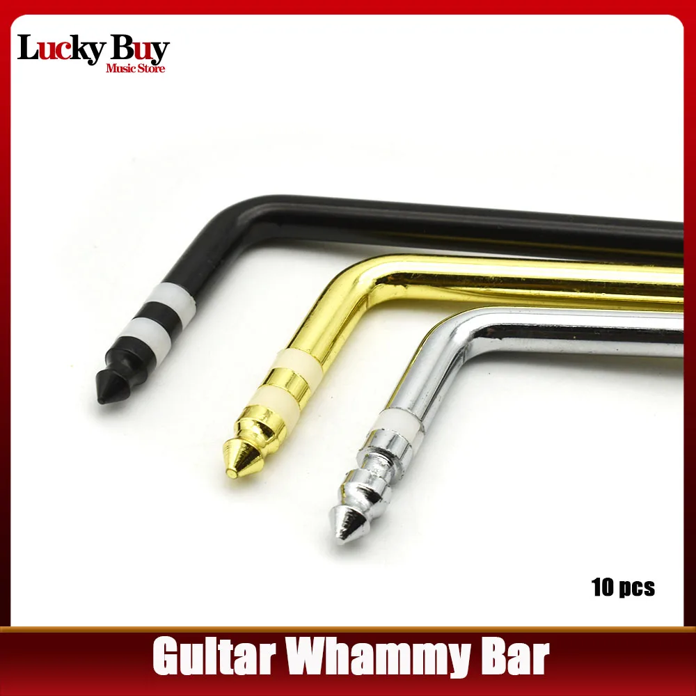 

10Pcs Direct Insertion Styles Tremolo Arm Whammy Bar For Electric Guitar.Insert Part Diameter 6mm