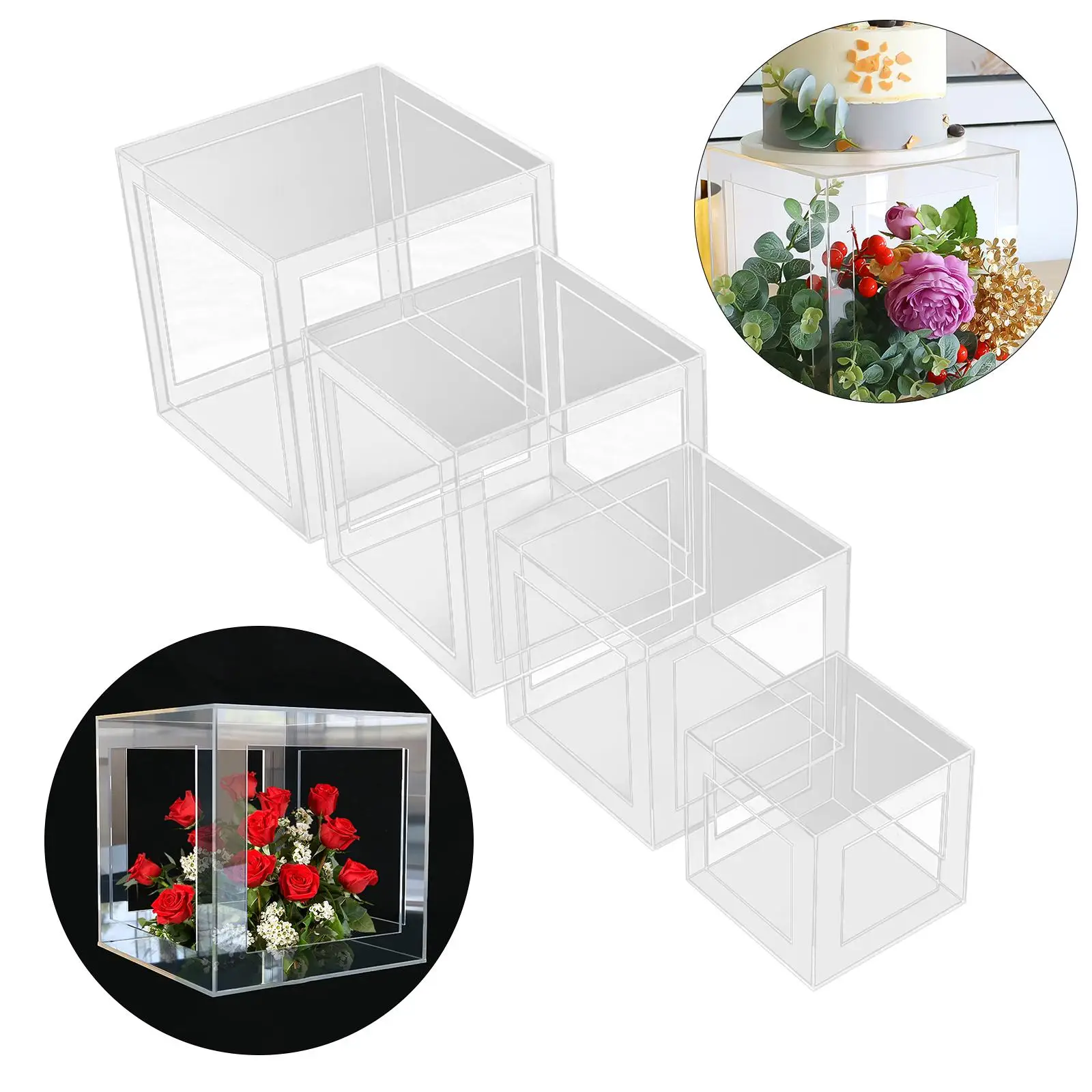 

4 шт., подставка для украшения торта