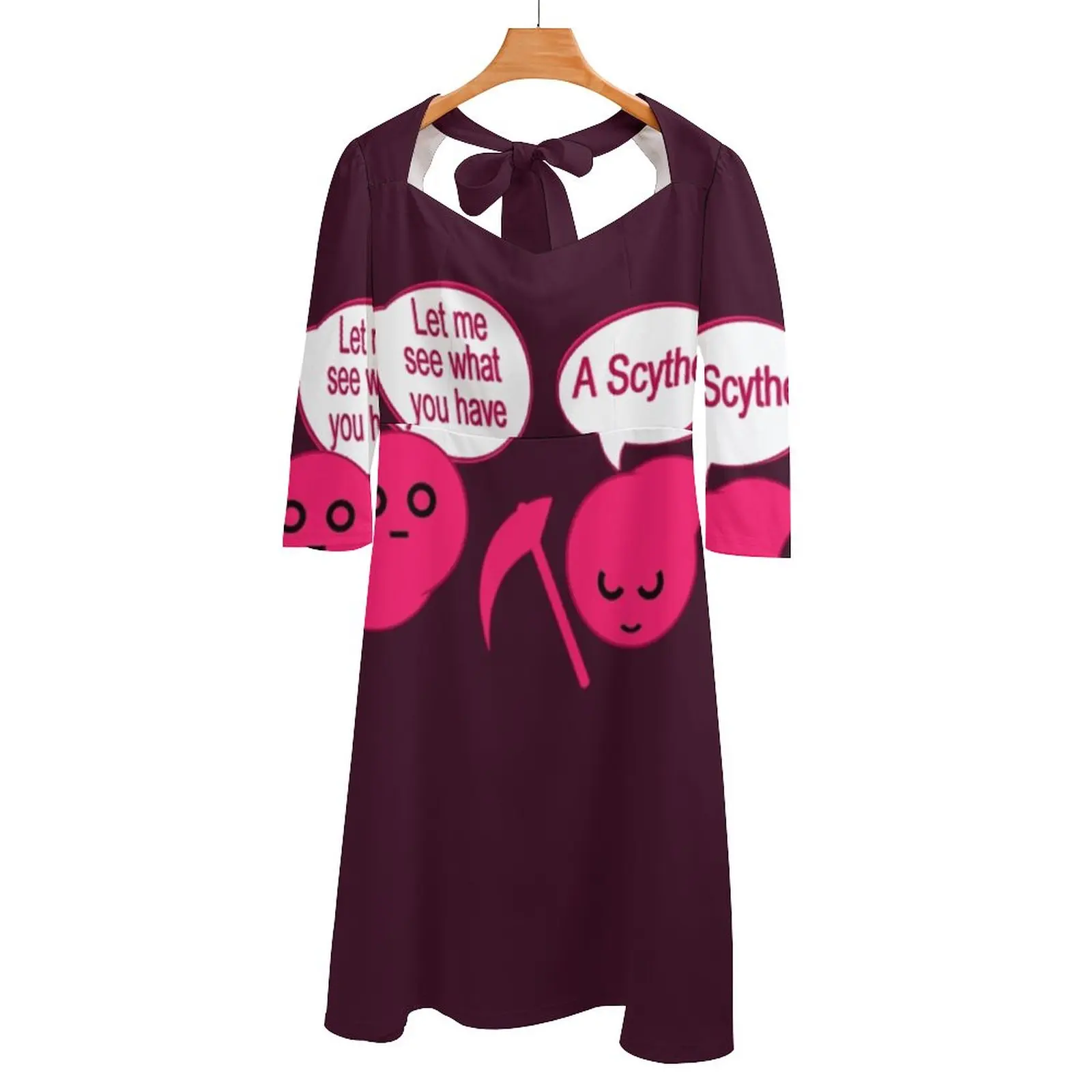 

Just Shapes And : La Danse Macabre Back Lacing Backless Dress Square Neck Dress Evening Party Dresses Midi Sexy Dress Just