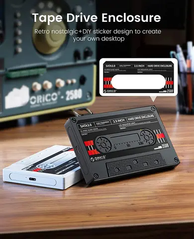 Корпус для внешнего жесткого диска ORICO, 2,5 SATA на USB, 5 Гбит/с/6 Гбит/с