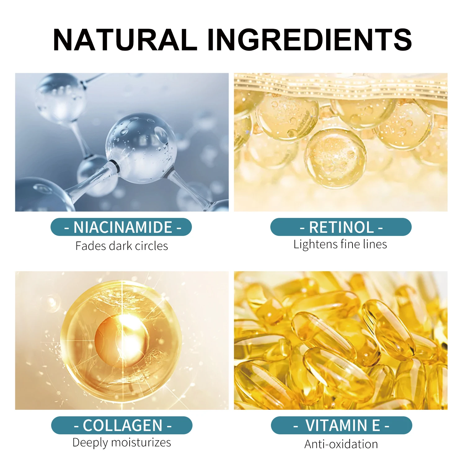 Sumax Retinol Face Cream 50ml Collagen Moisturizer with Hyaluronic Acid 5% Moisturizing Firming Whitening