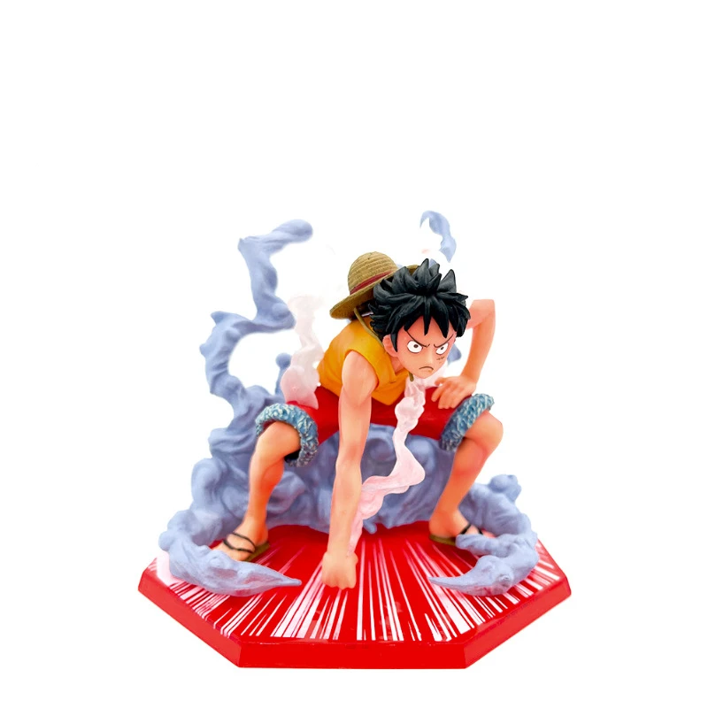 

One piece on the top of the super heavy fighting war luffy fight second edition cartoon hand model furnishing articles