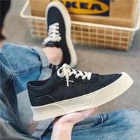 summer canvas shoes fashion casual shoes breathable trend all match mens shoes low top lightweight comfortable sports shoes men