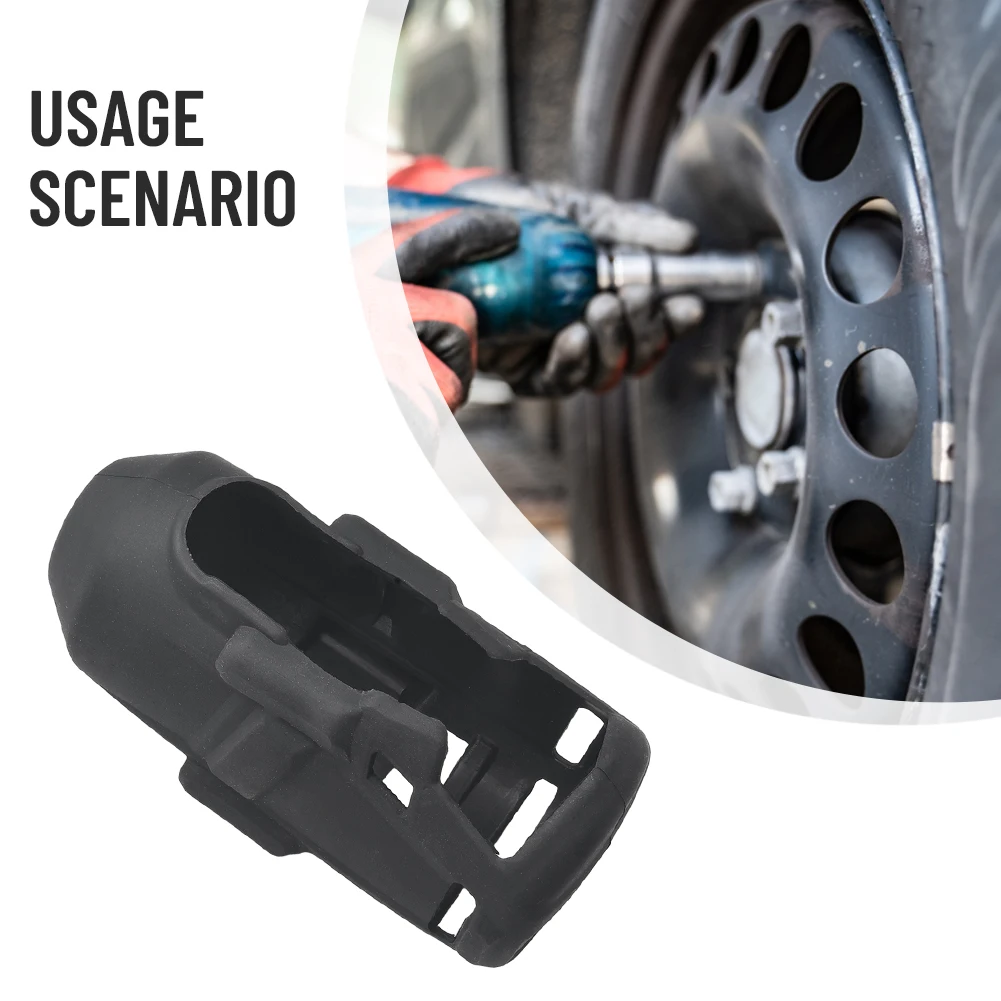 Impact Wrench Boot 1/2 Inch For Milwaukee 49-16-2861 Mid-Torque Prevent Wear And Tear Parts Power Tool Protective Cover