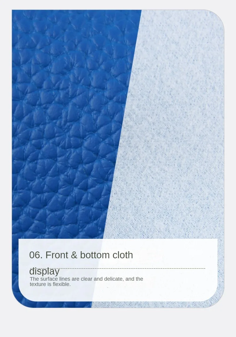 Текстура Lychee с вытянутым низом рулон мягкой искусственной кожи очень подходит