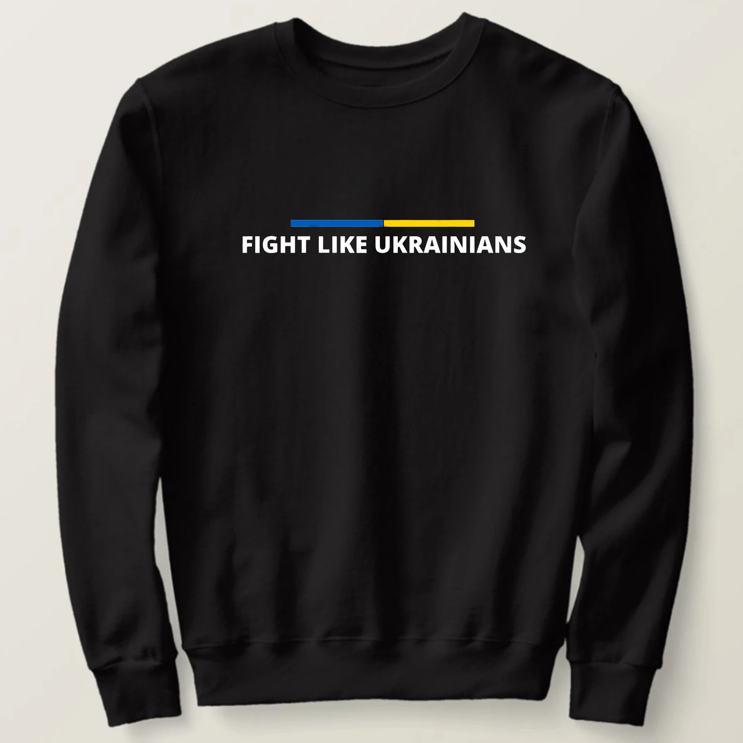 

Толстовка мужская с баннером, синий и желтый флаг, 100% хлопок