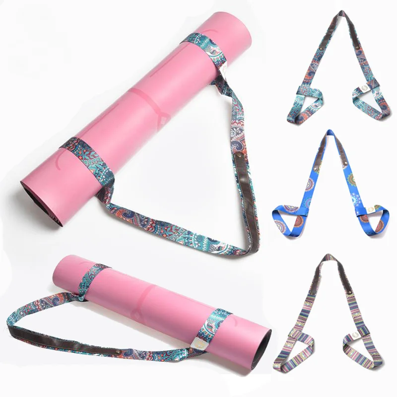 

Ladies Yoga Stretch Strap Adjustable Sports Sling Fitness Stretch Polyester Cotton Portable Zoom Beam Yoga Stretch Strap Rope