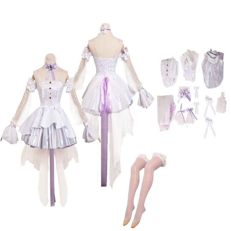 

Torres Cosplay Costume Anime NIKKE Goddess Of Victory Lolita Dress Set Halloween Carnival Party Women Girls Role Disguise Suit