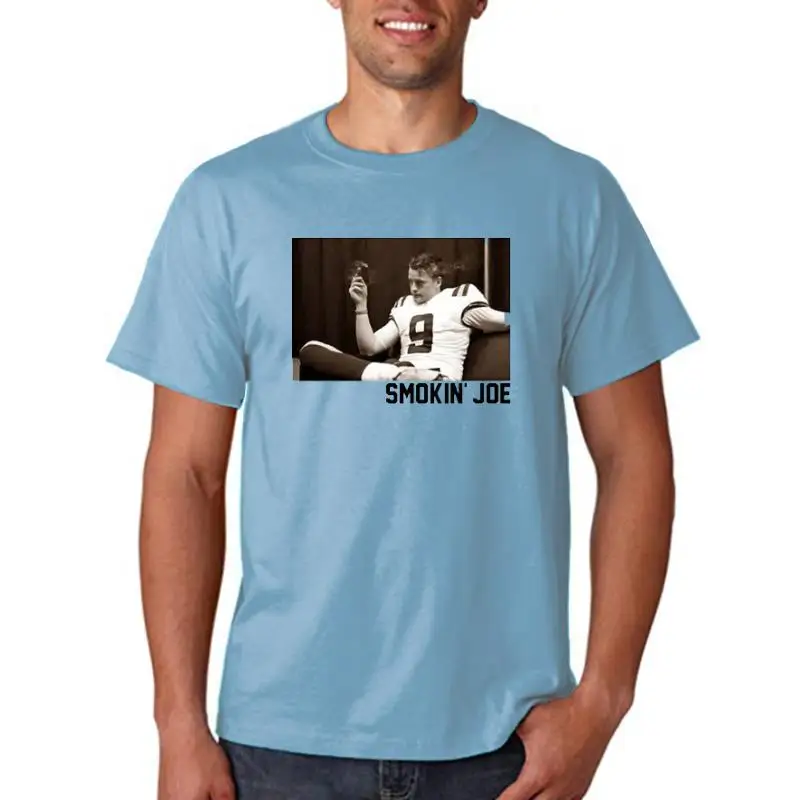 

Мужская футболка с коротким рукавом Joe Burrow Smoking Joe Legend Football Fan v4