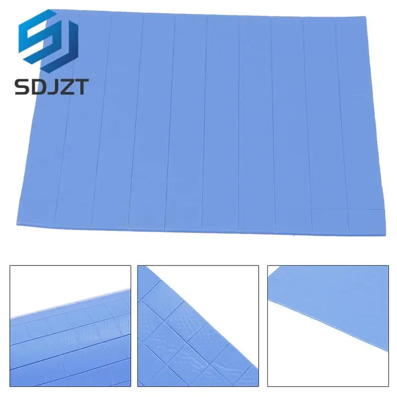 100 шт./лист термопрокладки для охлаждения кулера компьютера