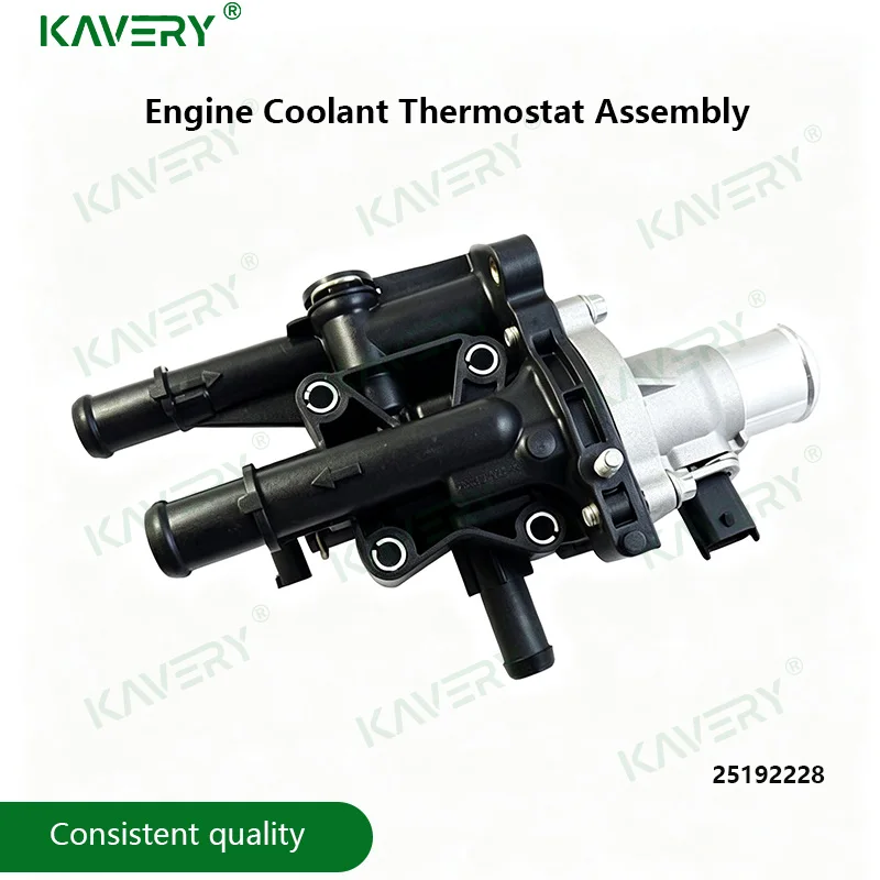 KAVERY 1 шт. Термостат охлаждающей жидкости двигателя в сборе для Chevrolet Cruze Sonic Aveo Astra Zafira Signum 25192228 96984104 96984103 (art.: 3920dcd32fb01) - 3920dcd32fb01