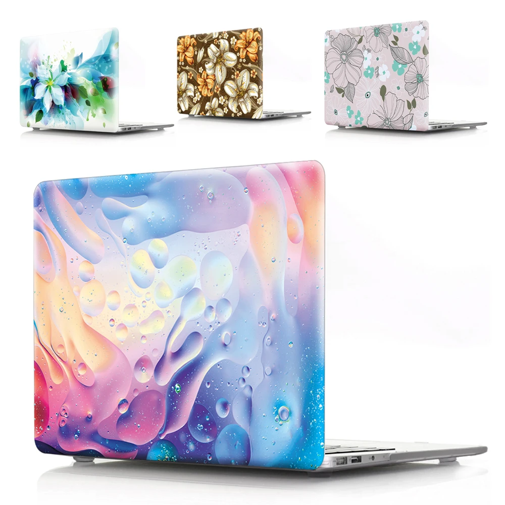 

For Macbook Air 13 11 Pro 15 A1286 Macbook Pro 16 A2141 Macbook Pro 15 Touch Bar A1707 PVC Hard Replace Cover Women Laptop Case