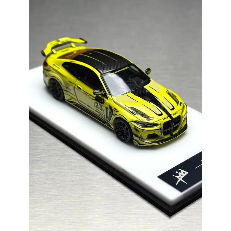 Модель автомобиля KING MODEL 164 BMW M4 G82 Darwin PRO, комикс-версия, литая под давлением, коллекционная, из сплава, имитационная модель, игрушка-подарок для мальчиков # пийтии (art.: 3920dcace55ea) - 3920dcace55ea