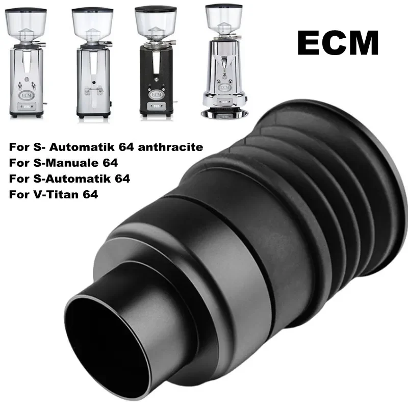 Фото Бункер для одной порции кофейных зерен ECM для кофемолок S-Manuale 64/S-Automatik 64/Anthracite/V-Titan 64, инструмент для выдувания кофейной пыли №1
