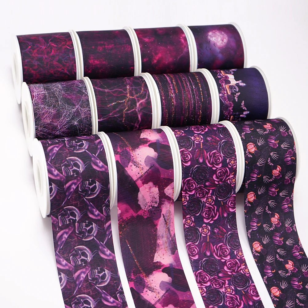Корсажная/атласная лента для украшения Хэллоуина 10 ярдов 71317 | Ленты