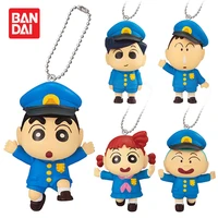 bandai crayon shin chan theatrical version2021 flower day cass academy charm action figure model childrens gift anime gashapon