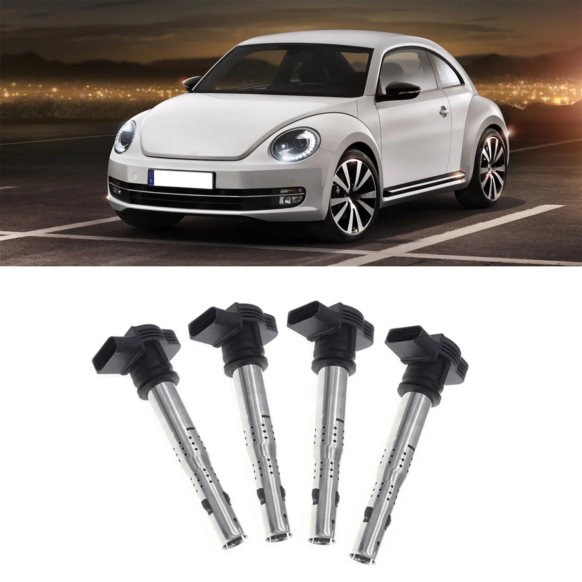 07K905715D 4 шт. катушка зажигания посылка высокого напряжения для VW Beetle