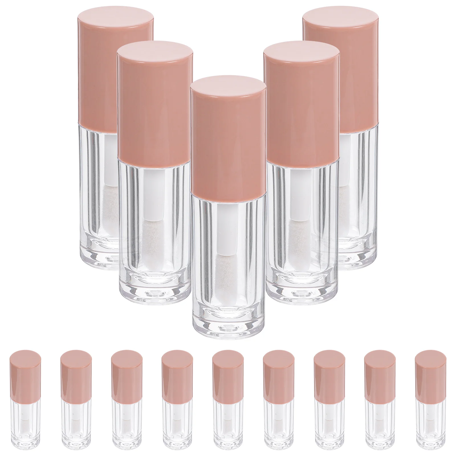

14 pcs Clear Lip Gloss Tubes Plastic Lip Gloss Containers Empty Lip Gloss Container with Wands