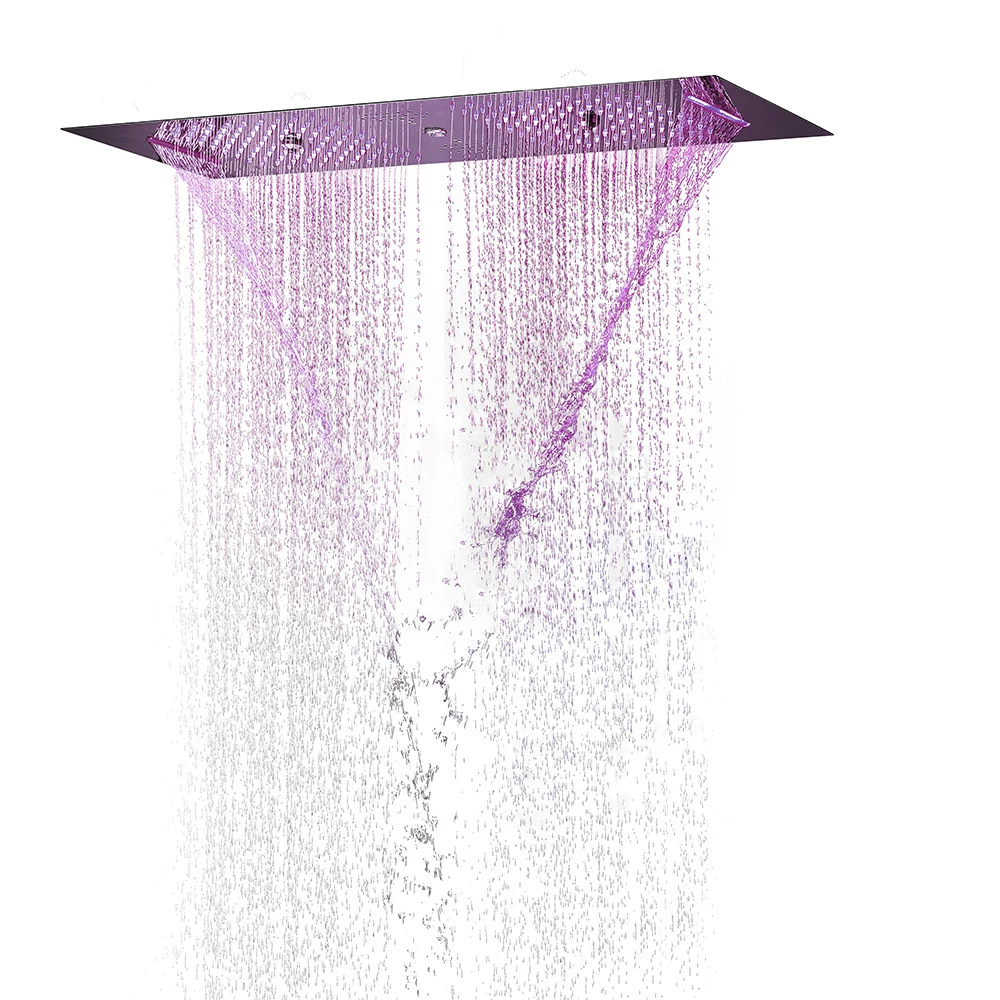 Spa Massage Jet Shower Panel 900*300mm Large Shower Heads Ba