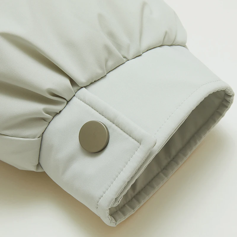 JAZZEVAR 2022 Long Down Jacket Women White Eiderdown Hooded Coat Thickened Warm Loose Profile High-end