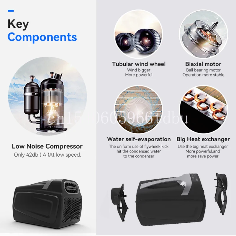 Палатка Deur Dak 1-2 Persoons Waterdichte Top Tent Кондиционер