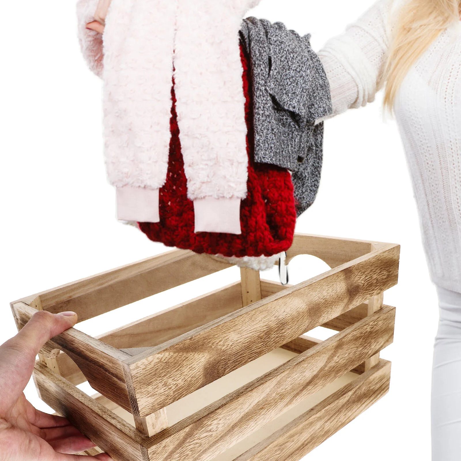 

Storage Bins For Shelves Storage Rack Large Holder Clothes Basket Bins Wood Gifts Wooden Sundries Office Shelf