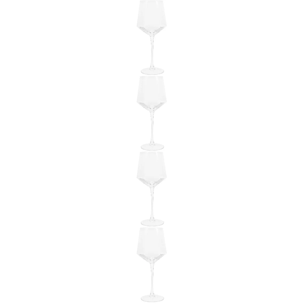 

4x Wedding Anniversary Christmas Modern Cold Mark Goblet for Home Party