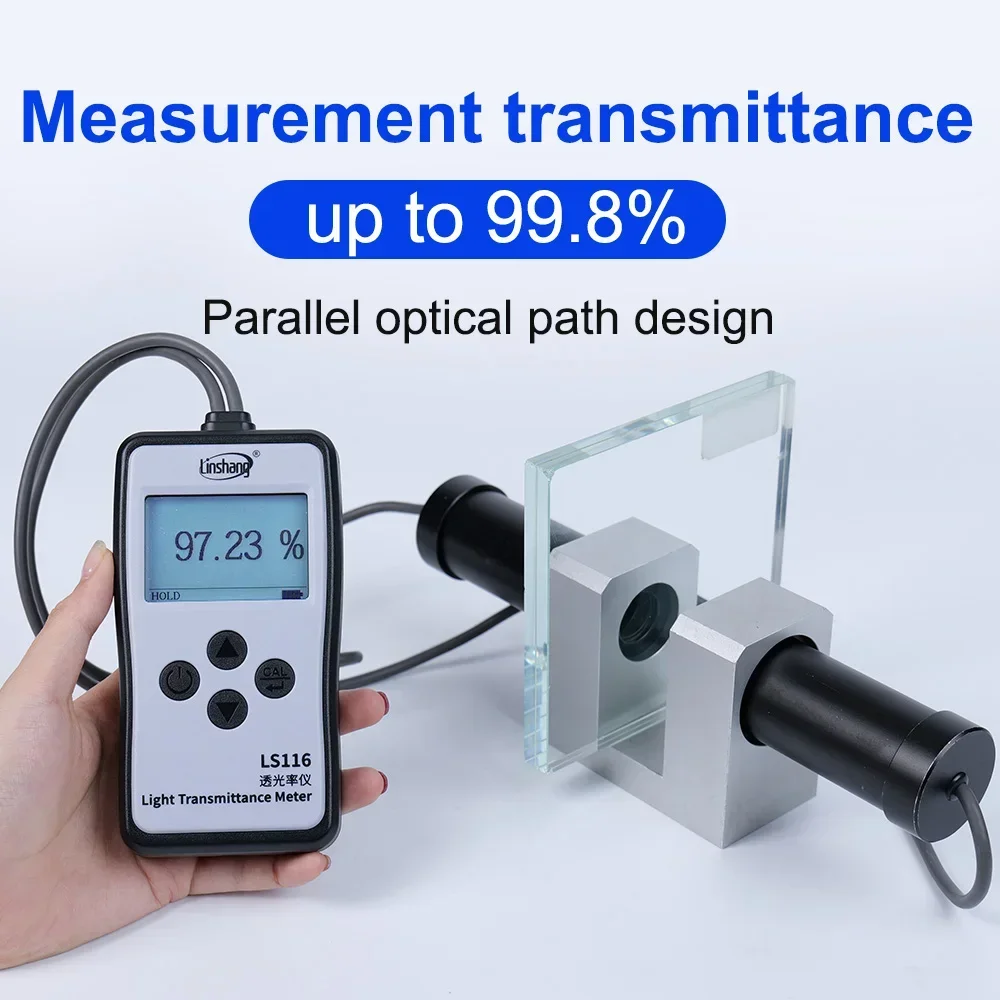 Видимый светильник измеритель коэффициента пропускания поликарбонат