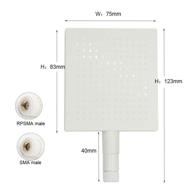 Direction Panel 2.4G 5G 5.8G Aerial Long range High Gain 12dbi Flexible Router WiFi Antenna