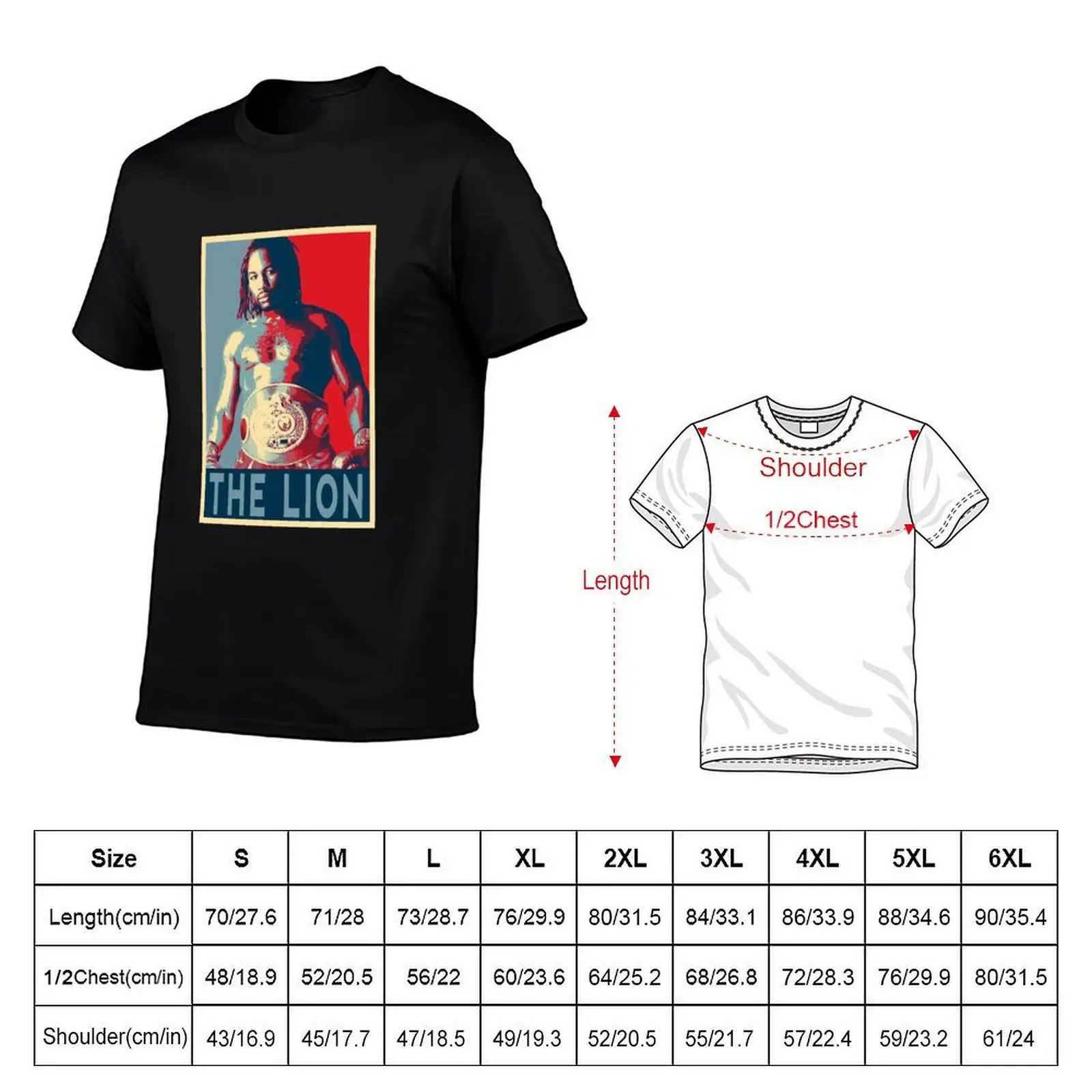 Футболка с принтом Lennox Lewis The Lion, модная футболка с принтом (art.: 3920dbed165c0) - 3920dbed165c0