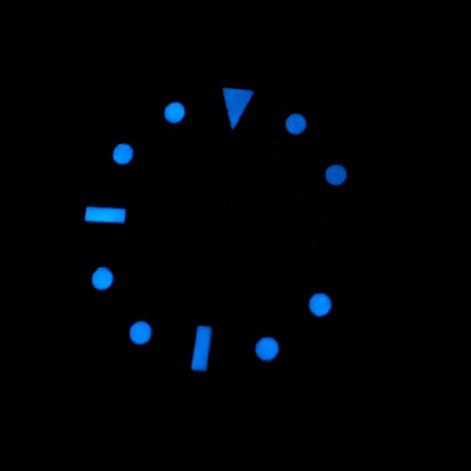 No Logo 28.5mm Watch Dial Replacement, Modified Dial, Luminous Face, for NH35A Movement BB7-2 Men Watch Accessories