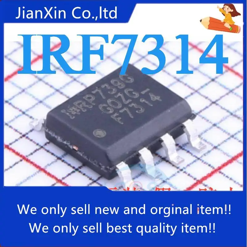 

20 Оригинальный Новый IRF7314TR IRF7314TRPBF F7314 фотовстроенный IC