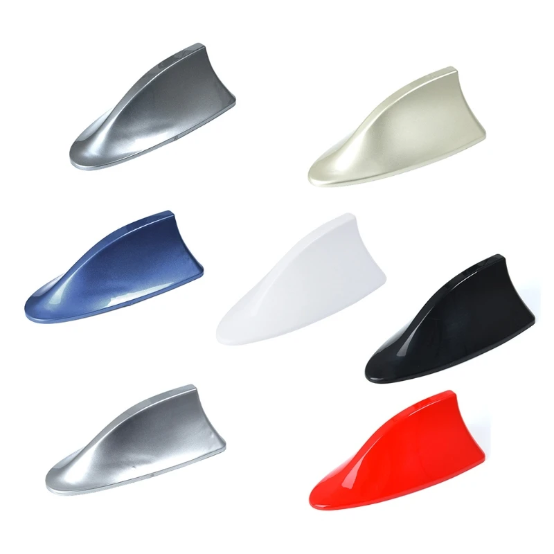 

32GB 1 Set Glossy Car Roof Shark Fin Vortex Stereo Radio Car Aerial Car Antenna Signal Antenna FM Or AM Seven Color to Choose