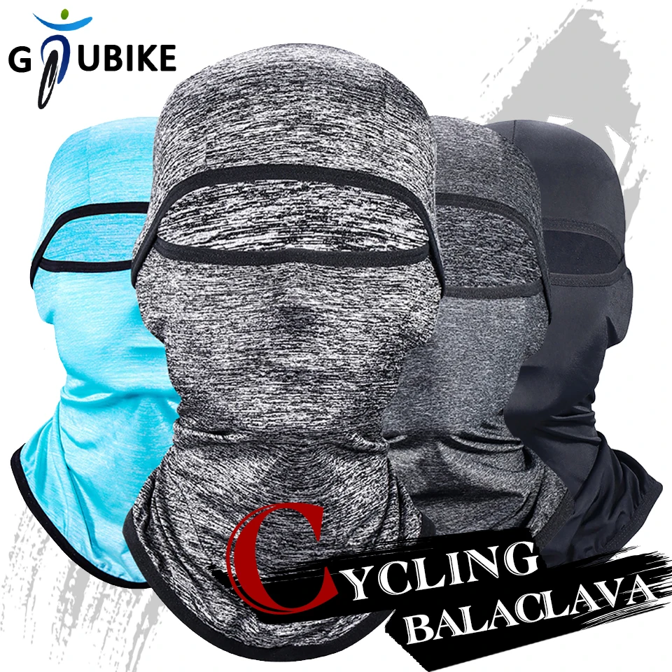 

Балаклава GTUBIKE мужская из вискозы, дышащая маска для лица для занятий спортом на открытом воздухе, езды на велосипеде, езды на велосипеде, с защитой шеи и защитой от УФ-лучей