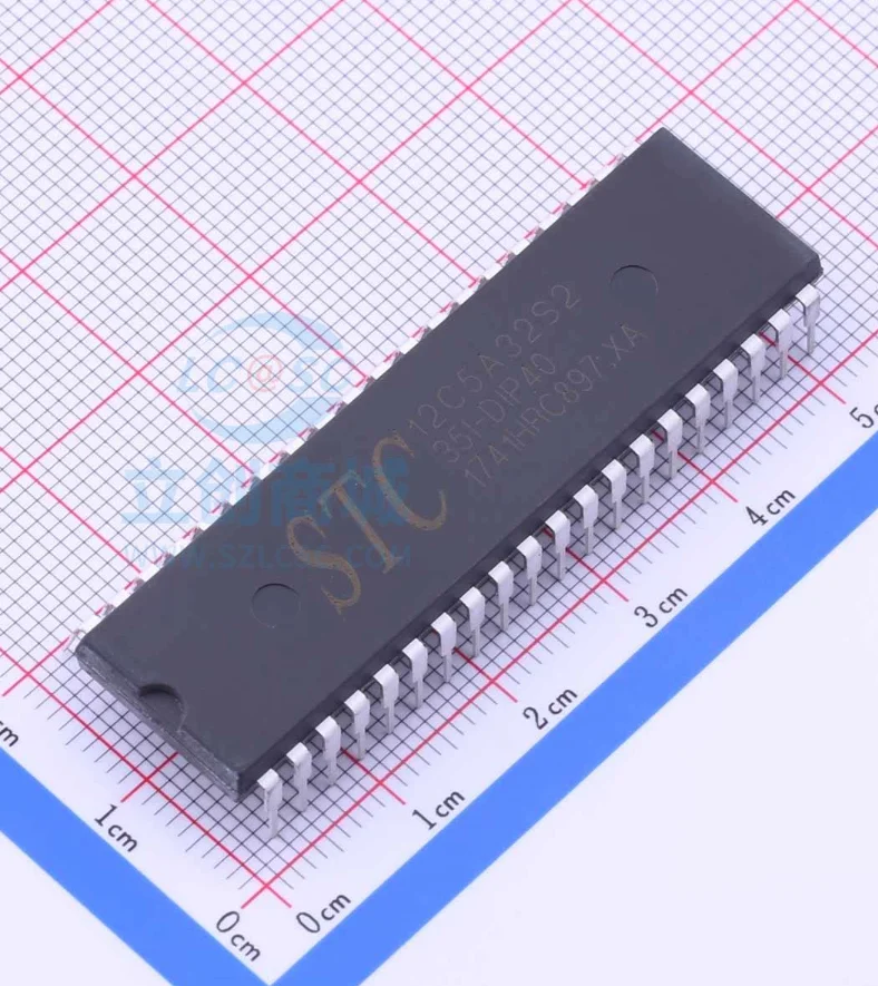 

100% New Original STC12C5A32S2-35I-PDIP40 Package DIP-40 New Original Genuine Microcontroller (MCU/MPU/SOC) IC Chip