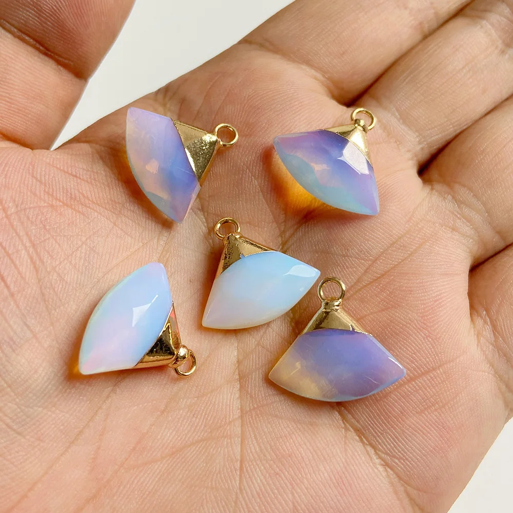 Подвески из натурального камня 18 х19 мм 5 шт