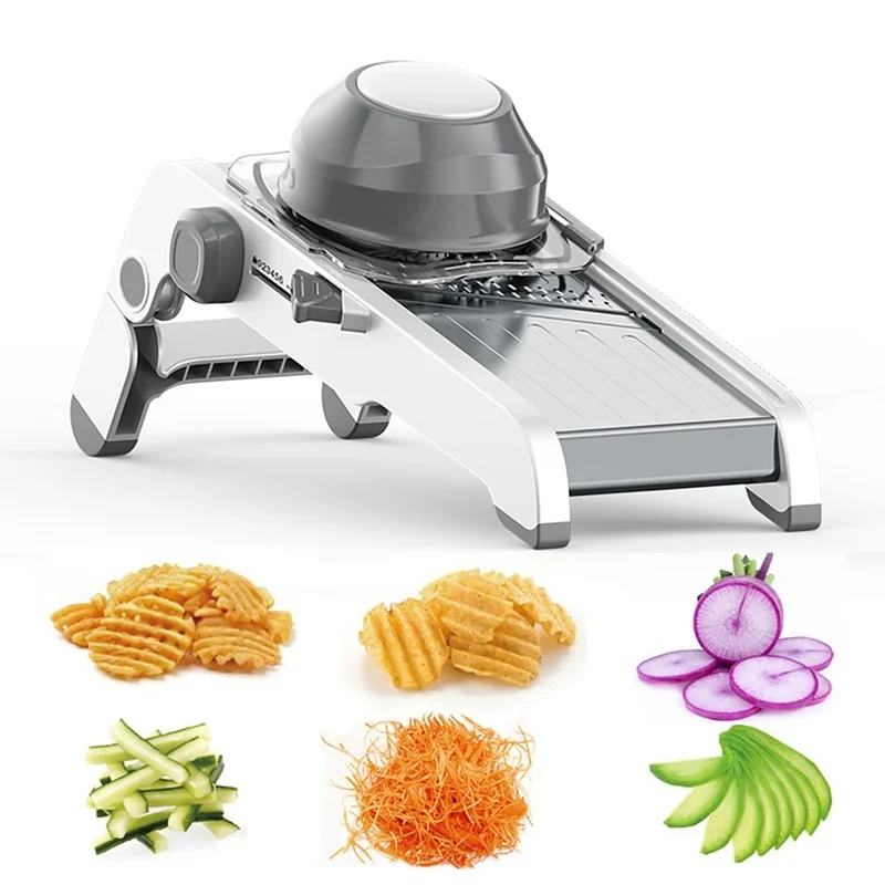

Stainless Steel Multi-function Vegetable Cutter, Shredded and Sliced Potato Grater Kitchen Tools Gadgets Fruit Vegetable Tools