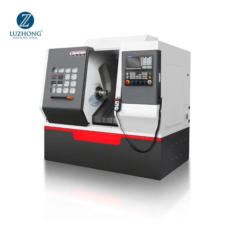 

automatic feeding cnc lathe machine SCK46D-8 cnc slant bed lathe