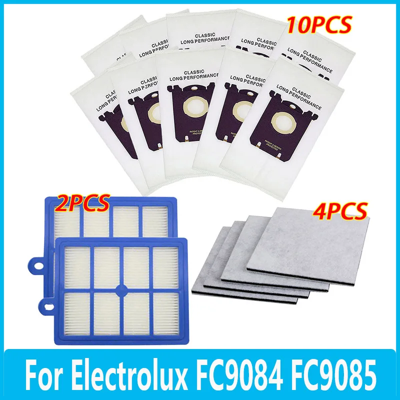 

Vacuum Cleaner Dust Bag S-bag And H12 Hepa Filter Motor Cotton Filter For Electrolux FC9084 FC9085 FC9086 FC9087 Cleaner Parts