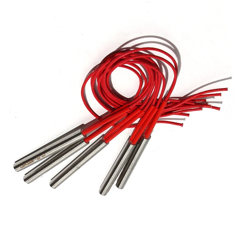 Нагревательный элемент 110 В/220 В/380 В 8 мм диаметр 185 мм-340 мм в длину картриджа 350 Вт/370 Вт/Вт для экструдера MK Mendel Reprap детали 5 шт./лот Нагревательный элемент 110 В/220 В/380 В 8 мм диаметр 185 мм-340 мм в длину картриджа 350 Вт/370 Вт/Вт для экструдера MK Mendel Reprap детали 5 шт./лот