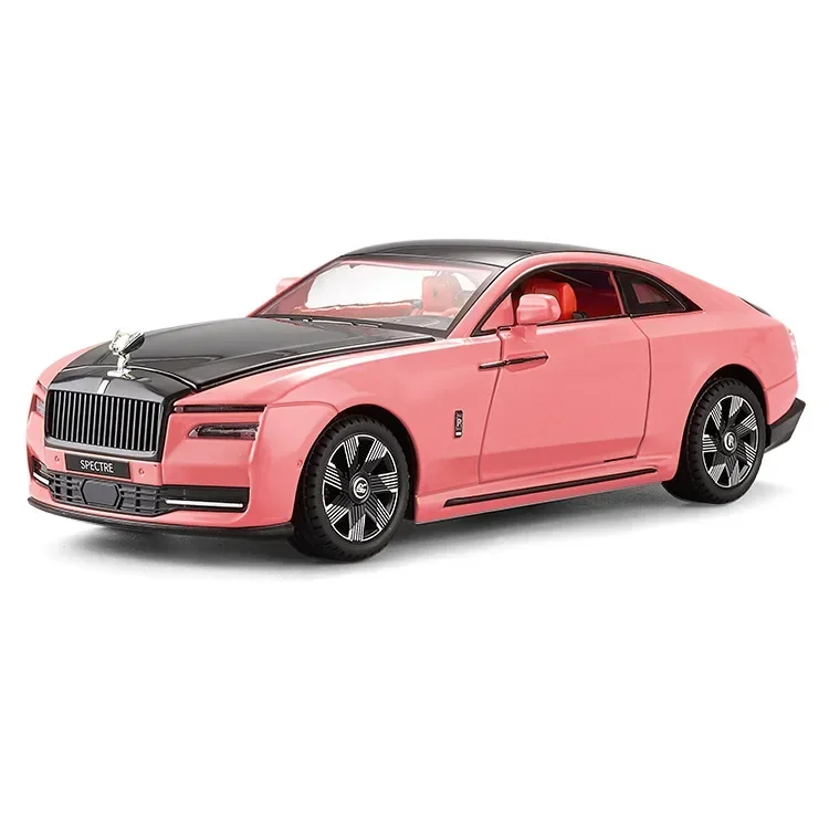 1:24 Rolls-Royce Spectre из сплава литая под давлением модель игрушечного автомобиля звук и