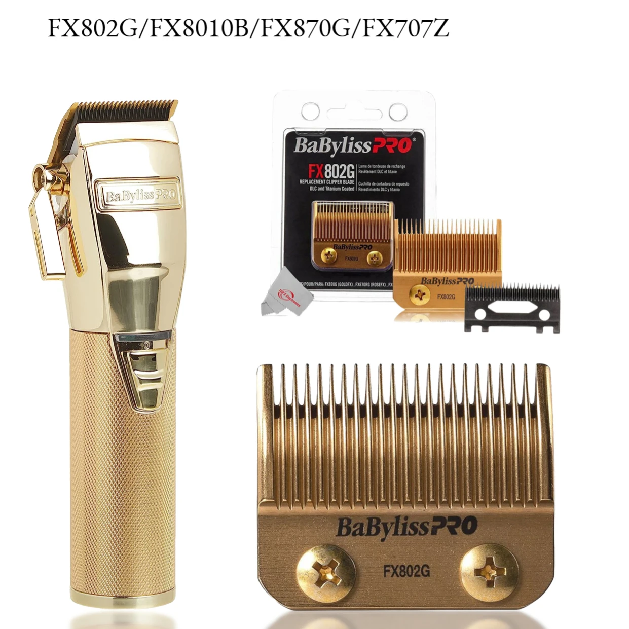 

Babyliss Pro Fx707z Replacement Blade Goldfx For Outline Trimmer