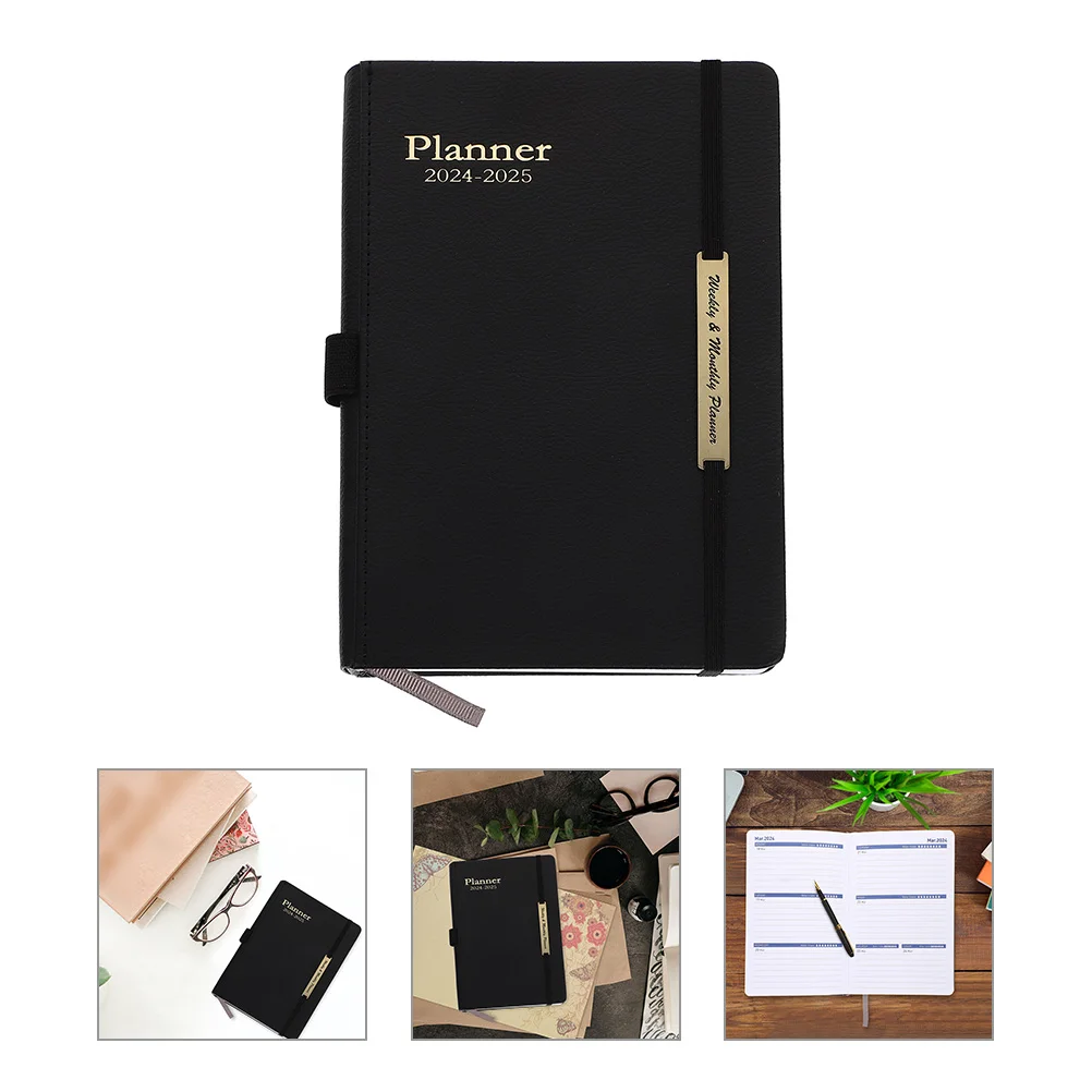 

Notebook 2024-2025 Agenda Notepad Schedule English Edition Planner Business Planning Handbook Year Pocket