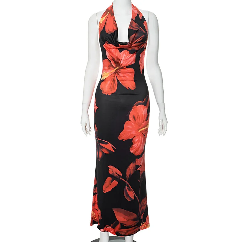 Gtpdpllt длинное платье с капюшоном и открытой спиной элегантное сексуальное для