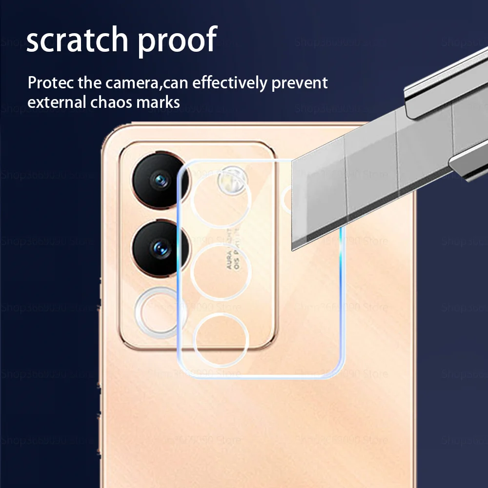 z hartowanego szkła ochronnego obiektywu aparatu do Vivo V29e V 29 E 29E Vivov29e 5G 6 67" Anti-scrtah Camera Case Y200 Glass Film
