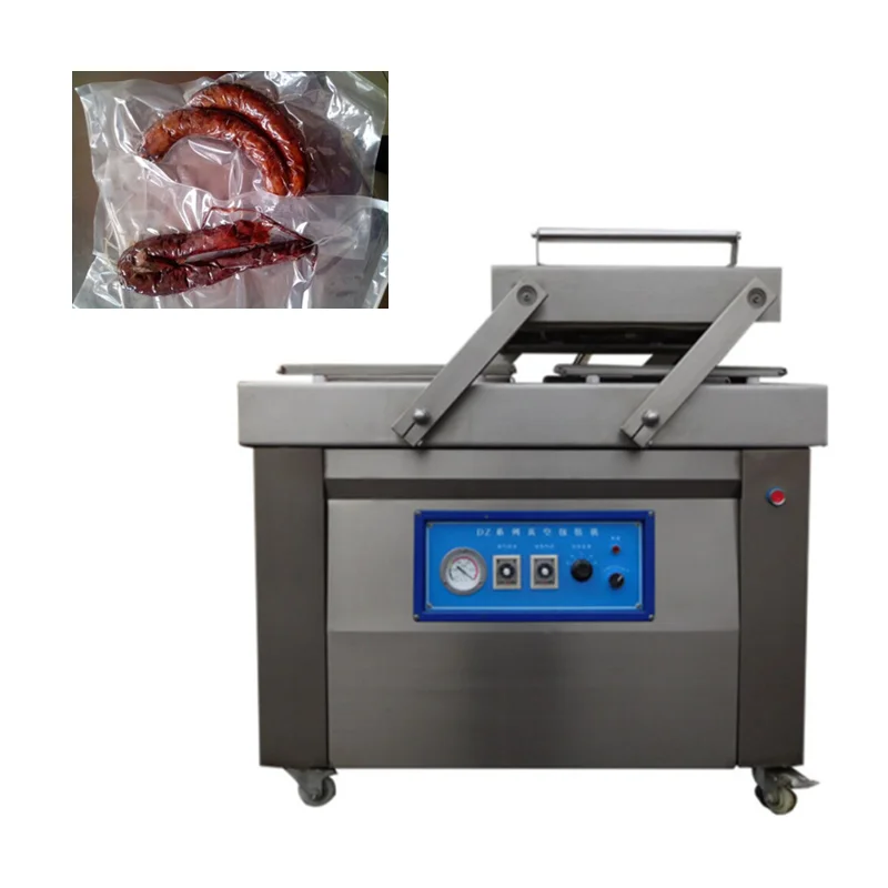 

Fish packaging machine vacuum packer double chamber meat vacuum packing machine food vacuum sealer machine