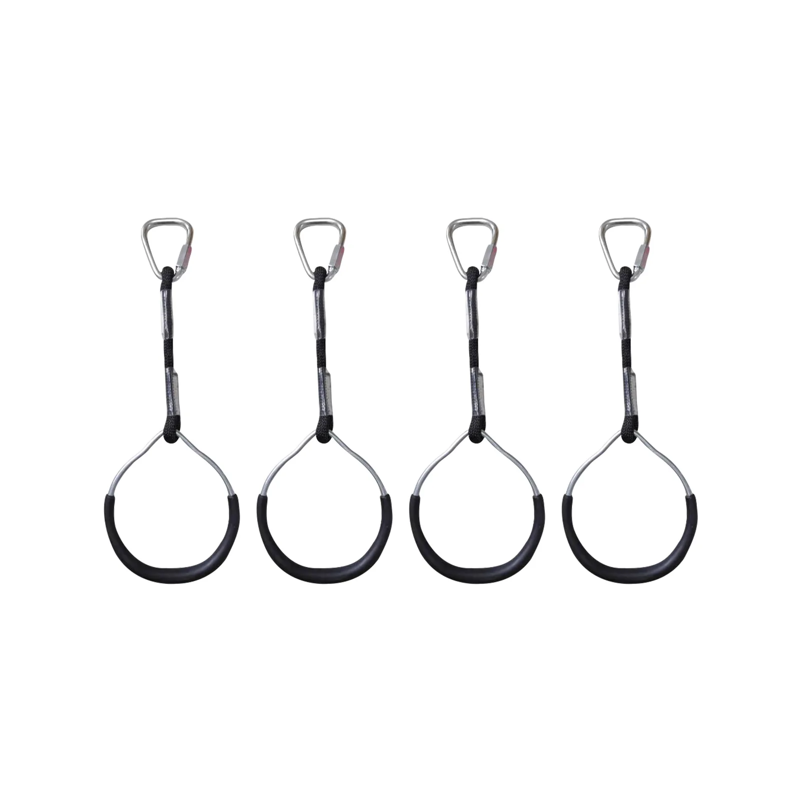 

4pcs Portable Indoor Easy Install Children Gymnastic Ring Home Gym Pull Up Swing Heavy Duty Trapeze Bar Training Fitness