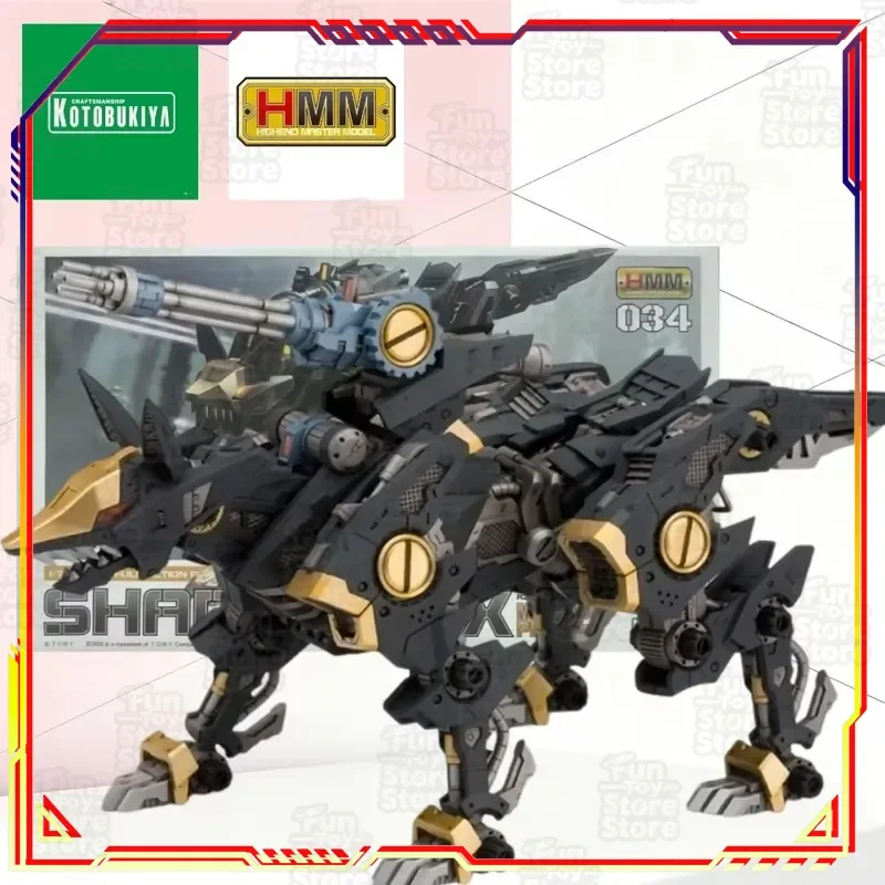 Фото Коллекционная пластиковая модель Kotobukiya HMM Zoids RZ-046 Shadow Fox Marking Plus Ver, масштаб 1/72, высокодетализированная, с подвижными элементами №1