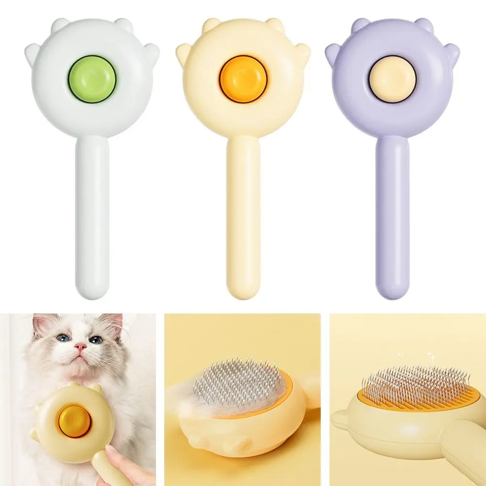 

Pet Accessories Hair Massage Slicker Brush Self-Cleaning Removes Hair Brush Dematting Comb Pet Comb Special Needle Comb